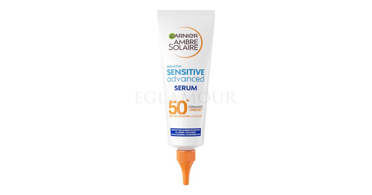 Garnier Ambre Solaire Sensitive Advanced Serum SPF50+ Sonnenschutz 125 ml