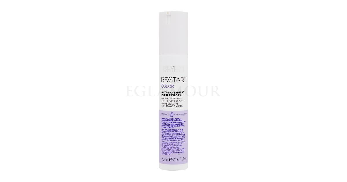 Revlon Professional Re/Start Color Anti-Brassiness 50 Purple für Drops ml Frauen Haarserum