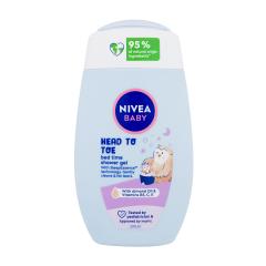 Nivea Baby Head To Toe Bed Time Shower Gel Duschgel für Kinder 200 ml
