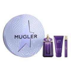 Mugler Alien Geschenkset Eau de Parfum 60 ml + Körperlotion 50 ml + Eau de Parfum 10 ml