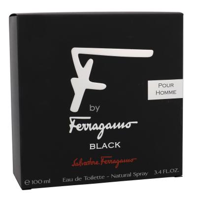 Salvatore Ferragamo F by Ferragamo Black Eau de Toilette für Herren 100 ml