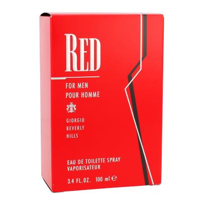 Giorgio Beverly Hills Red For Men Eau de Toilette für Herren 100 ml