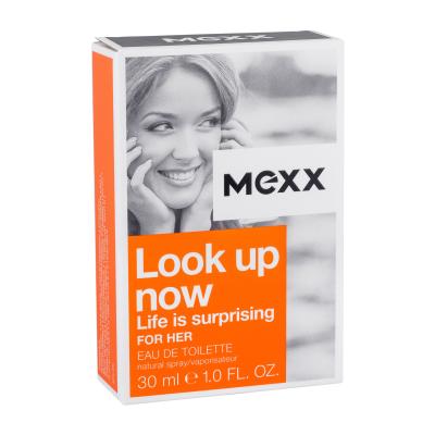 Mexx Look up Now Life Is Surprising For Her Eau de Toilette für Frauen 30 ml
