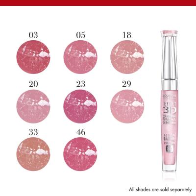 BOURJOIS Paris 3D Effet Lipgloss für Frauen 5,7 ml Farbton  29 Rose Charismatic