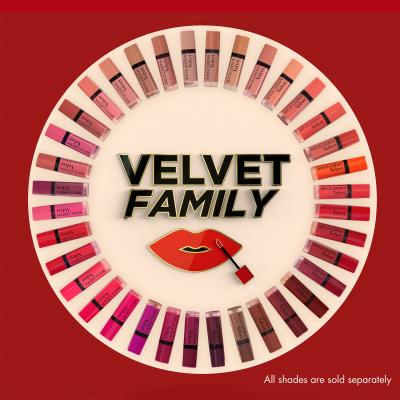BOURJOIS Paris Rouge Edition Velvet Lippenstift für Frauen 7,7 ml Farbton  17 Cool Brown