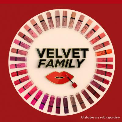 BOURJOIS Paris Rouge Edition Velvet Lippenstift für Frauen 7,7 ml Farbton  24 Dark Chérie