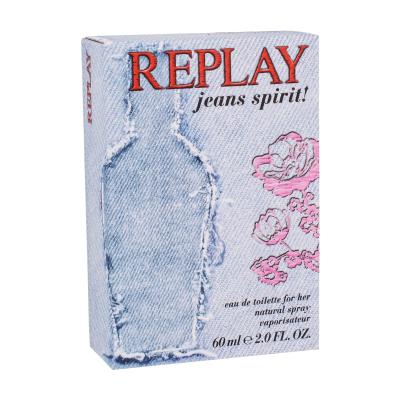 Replay Jeans Spirit! For Her Eau de Toilette für Frauen 60 ml