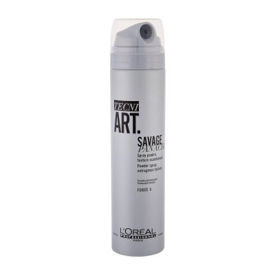 L&#039;Oréal Professionnel Tecni.Art Savage Panache Powder Spray Für Haarvolumen für Frauen 250 ml