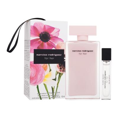 Narciso Rodriguez For Her Geschenkset Edp 100 ml + Edp Pure Musc 10 ml