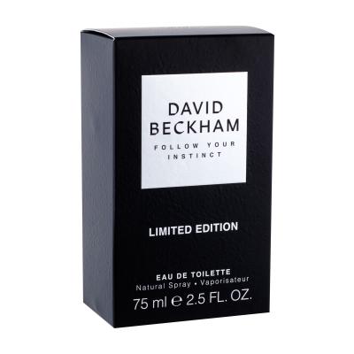 David Beckham Follow Your Instinct Eau de Toilette für Herren 75 ml