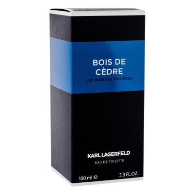 Karl Lagerfeld Les Parfums Matières Bois de Cedre Eau de Toilette für Herren 100 ml