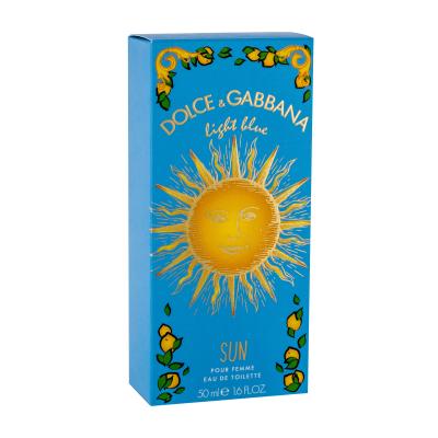 Dolce&amp;Gabbana Light Blue Sun Eau de Toilette für Frauen 50 ml