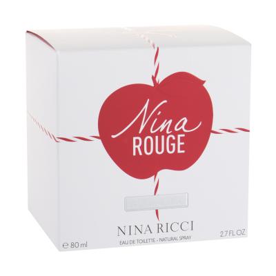 Nina Ricci Nina Rouge Eau de Toilette für Frauen 80 ml