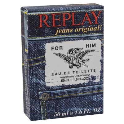 Replay Jeans Original! For Him Eau de Toilette für Herren 50 ml