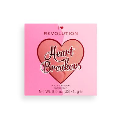 I Heart Revolution Heartbreakers Matte Blush Rouge für Frauen 10 g Farbton  Inspiring