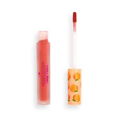 I Heart Revolution Tasty Peach Liquid Lippenstift für Frauen 2 g Farbton  Nectarine