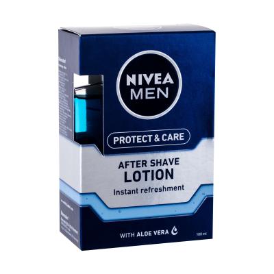 Nivea Men Protect &amp; Care Mild After Shave Lotion Rasierwasser für Herren 100 ml