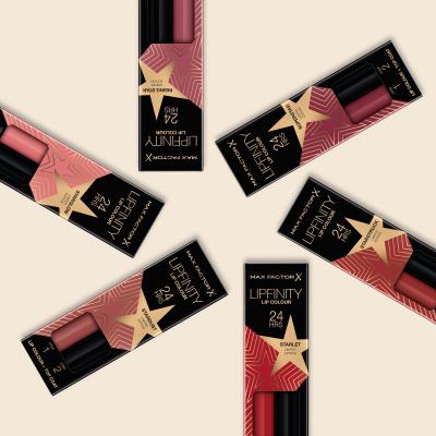 Max Factor Lipfinity 24HRS Lip Colour Lippenstift für Frauen 4,2 g Farbton  80 Starglow