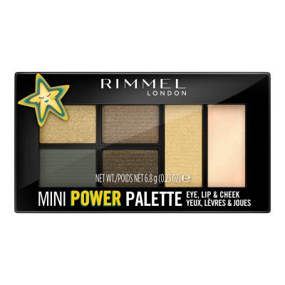 Rimmel London Mini Power Palette Contouring Palette für Frauen 6,8 g Farbton  005 Boss Babe