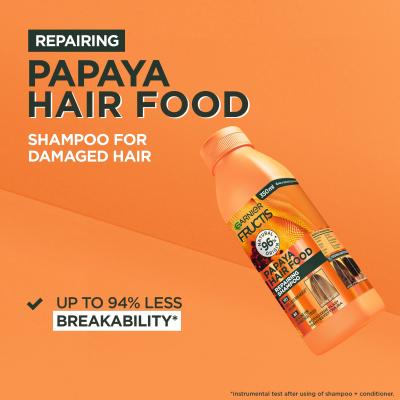 Garnier Fructis Hair Food Papaya Repairing Shampoo Shampoo für Frauen 350 ml