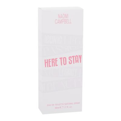 Naomi Campbell Here To Stay Eau de Toilette für Frauen 50 ml