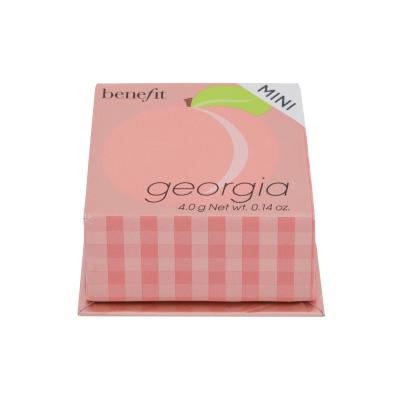 Benefit Georgia Golden Peach Mini Rouge für Frauen 4 g
