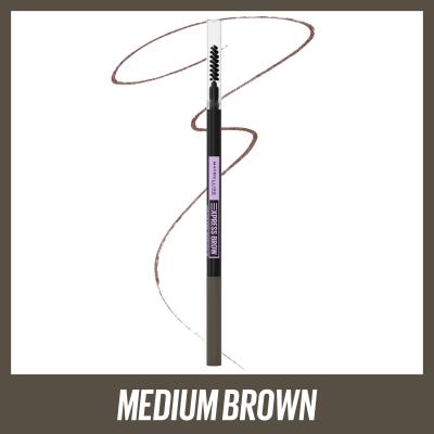 Maybelline Express Brow Ultra Slim Augenbrauenstift für Frauen 9 g Farbton  Medium Brown