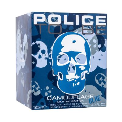 Police To Be Camouflage Blue Eau de Toilette für Herren 125 ml