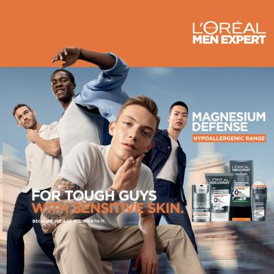 L&#039;Oréal Paris Men Expert Magnesium Defence Face Wash Reinigungsgel für Herren 100 ml