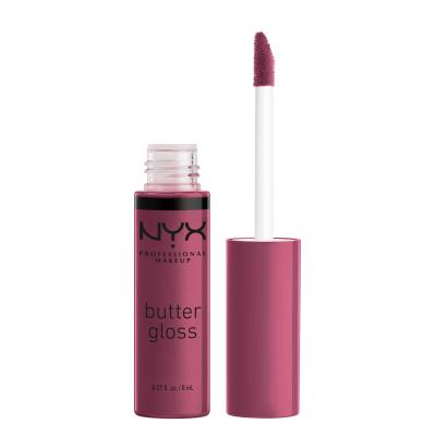 NYX Professional Makeup Butter Gloss Lipgloss für Frauen 8 ml Farbton  41 Cranberry Pie