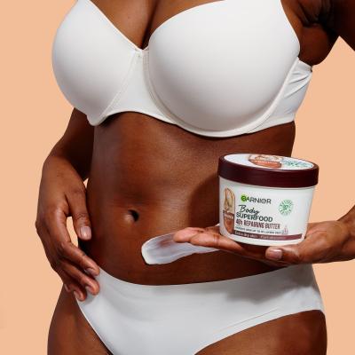Garnier Body Superfood 48h Repairing Butter Cocoa + Ceramide Körperbutter für Frauen 380 ml