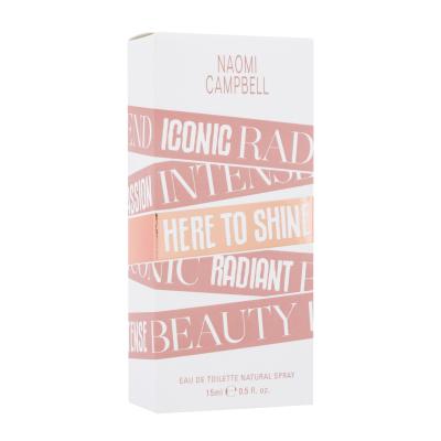 Naomi Campbell Here To Shine Eau de Toilette für Frauen 15 ml