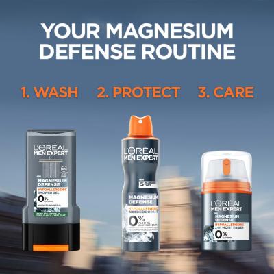 L&#039;Oréal Paris Men Expert Magnesium Defence 48H Deodorant für Herren 150 ml