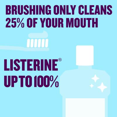 Listerine Total Care Sensitive Teeth Mild Taste Mouthwash 6 in 1 Mundwasser 500 ml