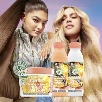 Garnier Fructis Hair Food Pineapple Glowing Lengths Shampoo Shampoo für Frauen 350 ml