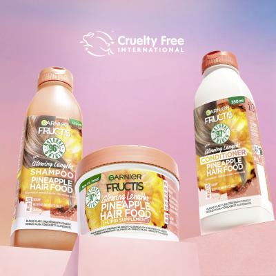 Garnier Fructis Hair Food Pineapple Glowing Lengths Shampoo Shampoo für Frauen 350 ml