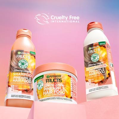 Garnier Fructis Hair Food Pineapple Glowing Lengths Conditioner Conditioner für Frauen 350 ml