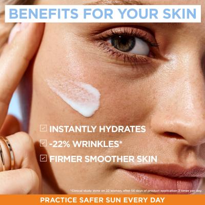 Garnier Ambre Solaire Super UV Anti-Age Protection Cream SPF50 Sonnenschutz fürs Gesicht 50 ml