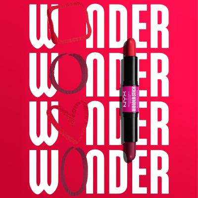 NYX Professional Makeup Wonder Stick Blush Rouge für Frauen 8 g Farbton  05 Bright Amber And Fuchsia