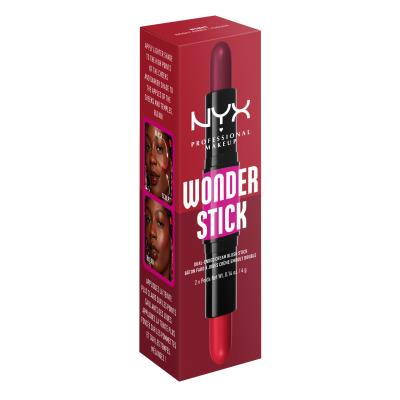 NYX Professional Makeup Wonder Stick Blush Rouge für Frauen 8 g Farbton  05 Bright Amber And Fuchsia