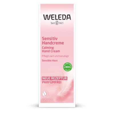 Weleda Sensitive Calming Hand Cream Handcreme für Frauen 50 ml