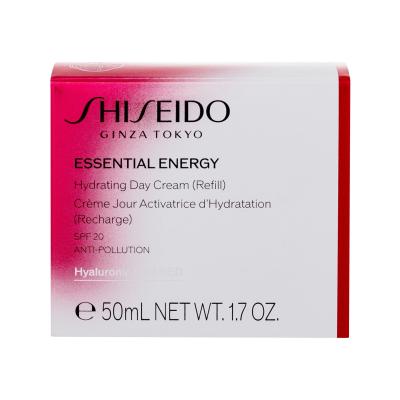 Shiseido Essential Energy Hydrating Day Cream SPF20 Tagescreme für Frauen Nachfüllung 50 ml