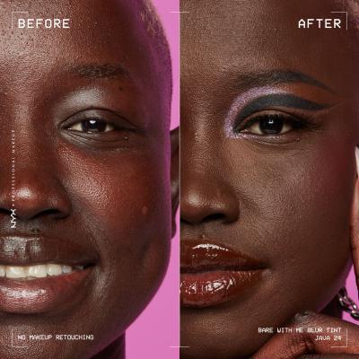 NYX Professional Makeup Bare With Me Blur Tint Foundation Foundation für Frauen 30 ml Farbton  24 Java