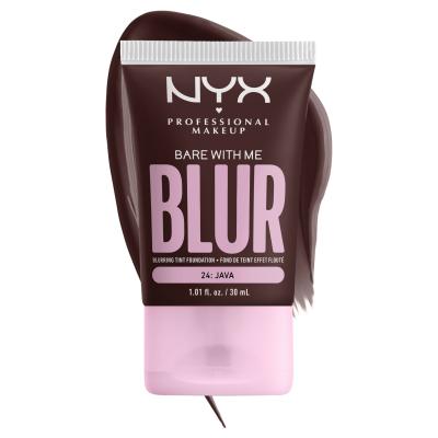 NYX Professional Makeup Bare With Me Blur Tint Foundation Foundation für Frauen 30 ml Farbton  24 Java