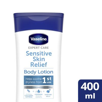 Vaseline Intensive Care Sensitive Skin Relief Körperlotion 400 ml