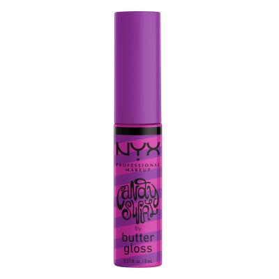 NYX Professional Makeup Butter Gloss Candy Swirl Lipgloss für Frauen 8 ml Farbton  03 Snow Cone