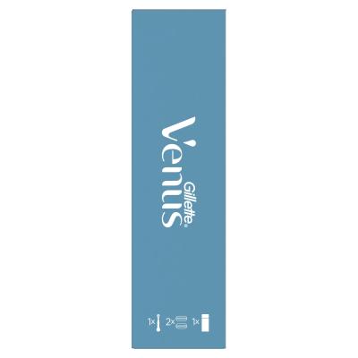 Gillette Venus Geschenkset Rasierer Venus Smooth 1 St. + Ersatzkopf 1 St. + Rasiergel Satin Care Sensitive Aloe Vera 75 ml