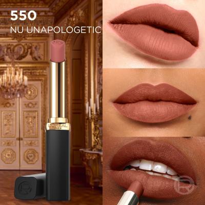 L&#039;Oréal Paris Color Riche Intense Volume Matte Nudes of Worth Lippenstift für Frauen 1,8 g Farbton  550 Le Nude Unapolo