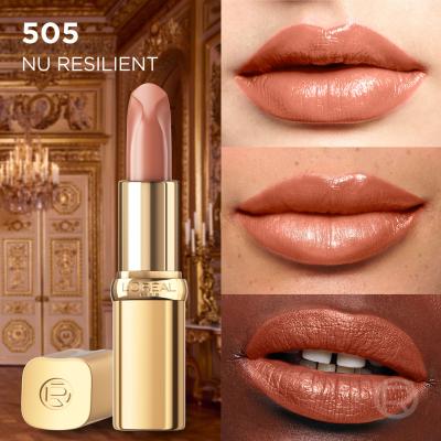 L&#039;Oréal Paris Color Riche Free the Nudes Lippenstift für Frauen 4,7 g Farbton  505 Nu Resilient