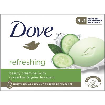 Dove Refreshing Beauty Cream Bar Seife für Frauen 90 g